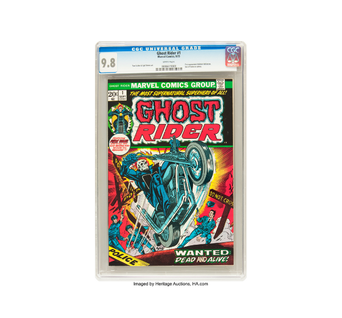 ghost rider 9.8 sports cards preview image